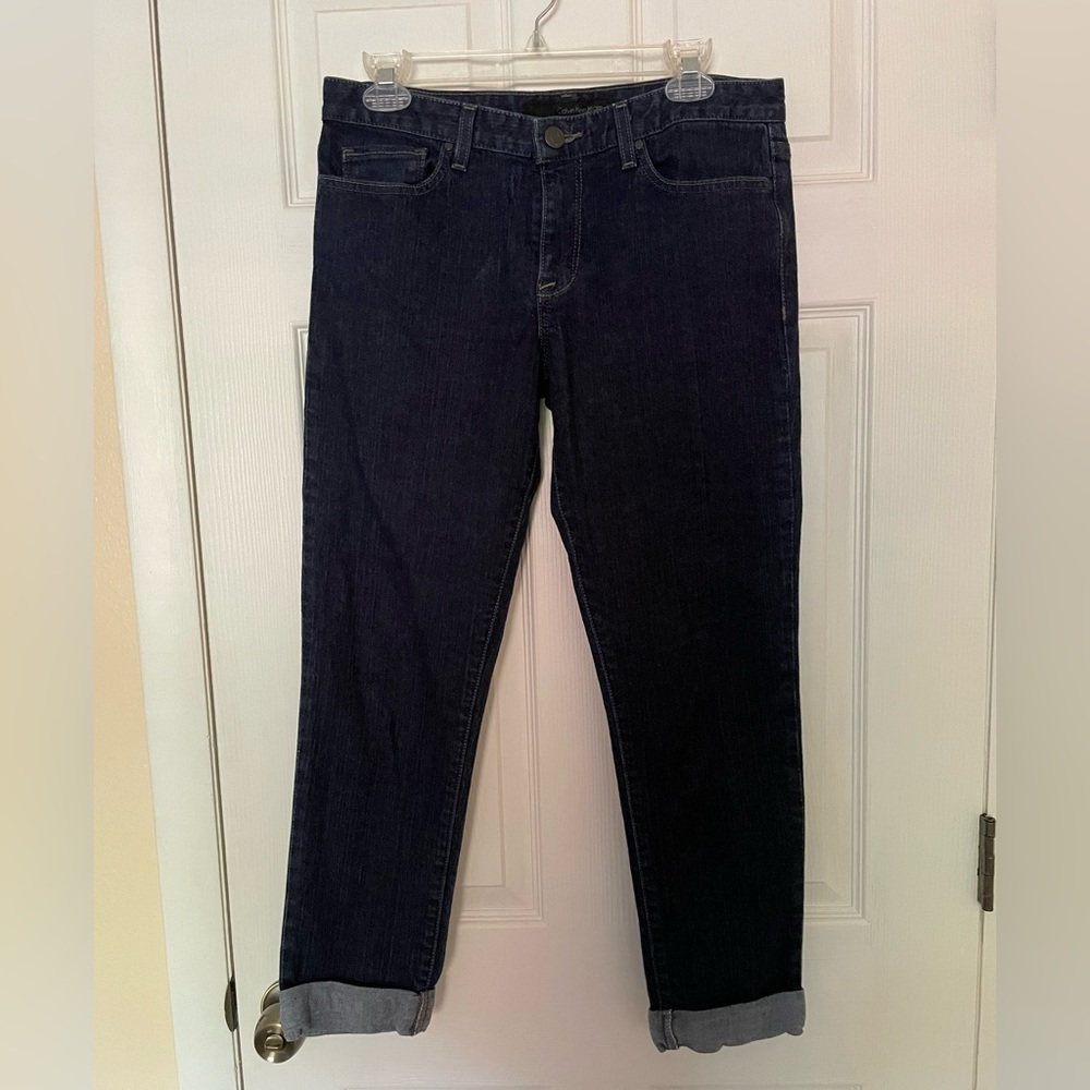 Calvin Klein Cuffed Boyfriend Jeans Sz 28/6